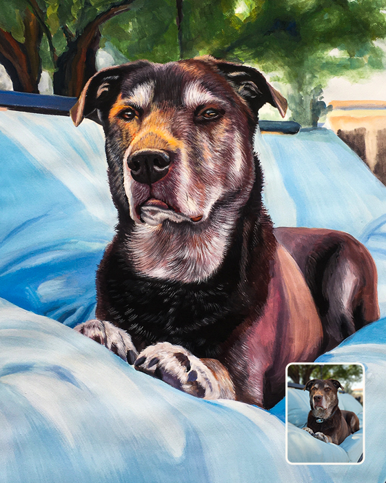 Watercolor Painting From Photo
